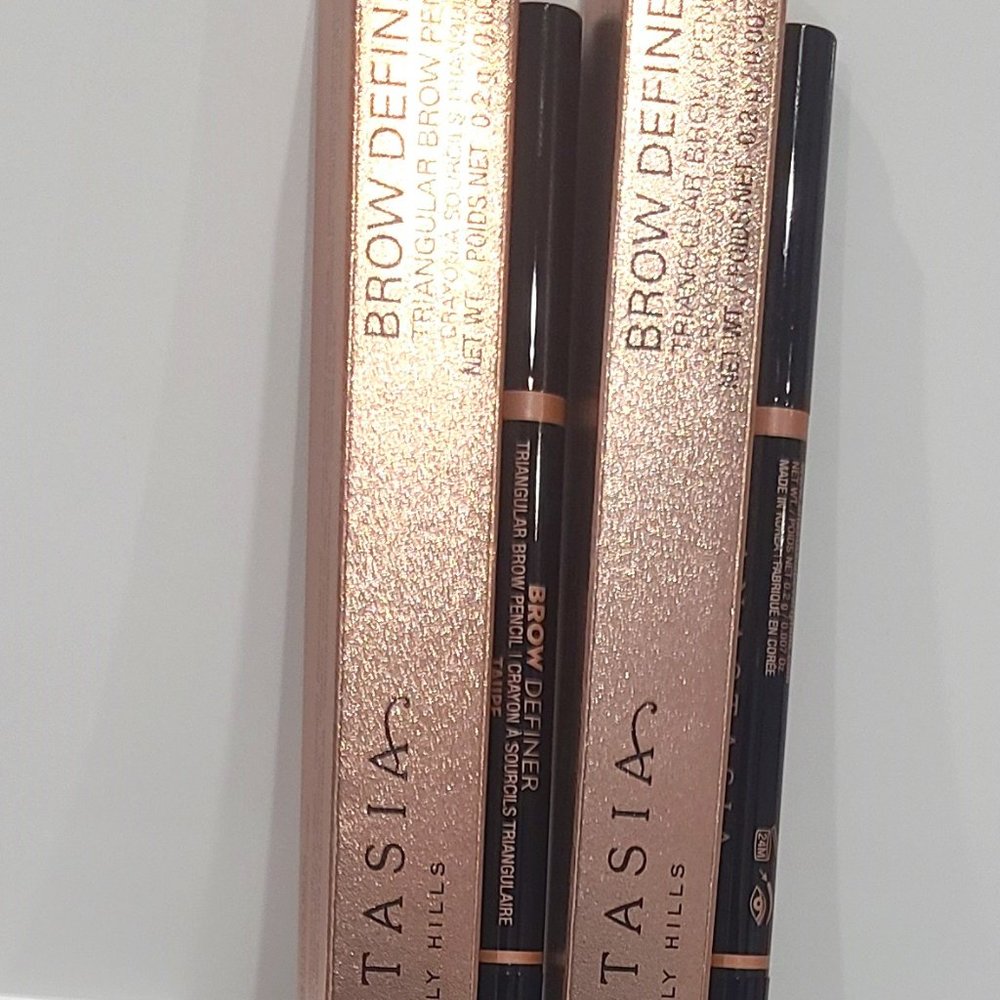 41% SALE 💛 2 Anastasia TAUPE Brow Definer Triangular Brow Pencils ✨BNIBs - Picture 5 of 10